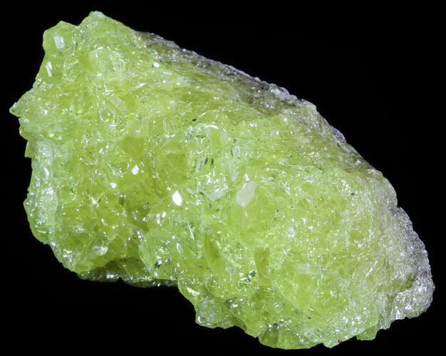Lemon Yellow Sulfur Crystals - Bolivia #51564